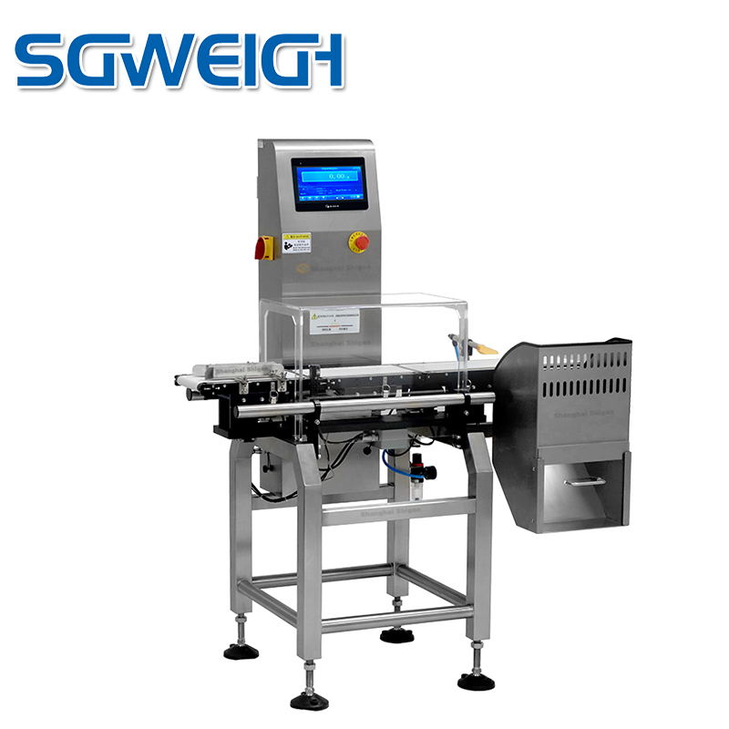 Real-Time Weighing Checkweigher Touch Screen Intelligent Weight Checker