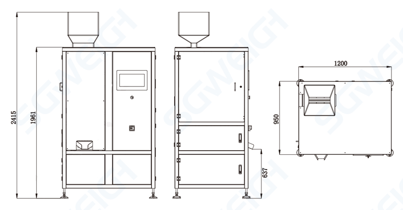 Automatically Reject Hollow/Underweight/Overweight Capsule Sampling Check Weigher