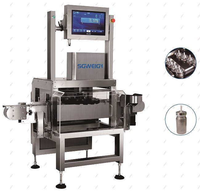 High Speed Professional Rotary Check Weigher Machine for Capsule Bottle
