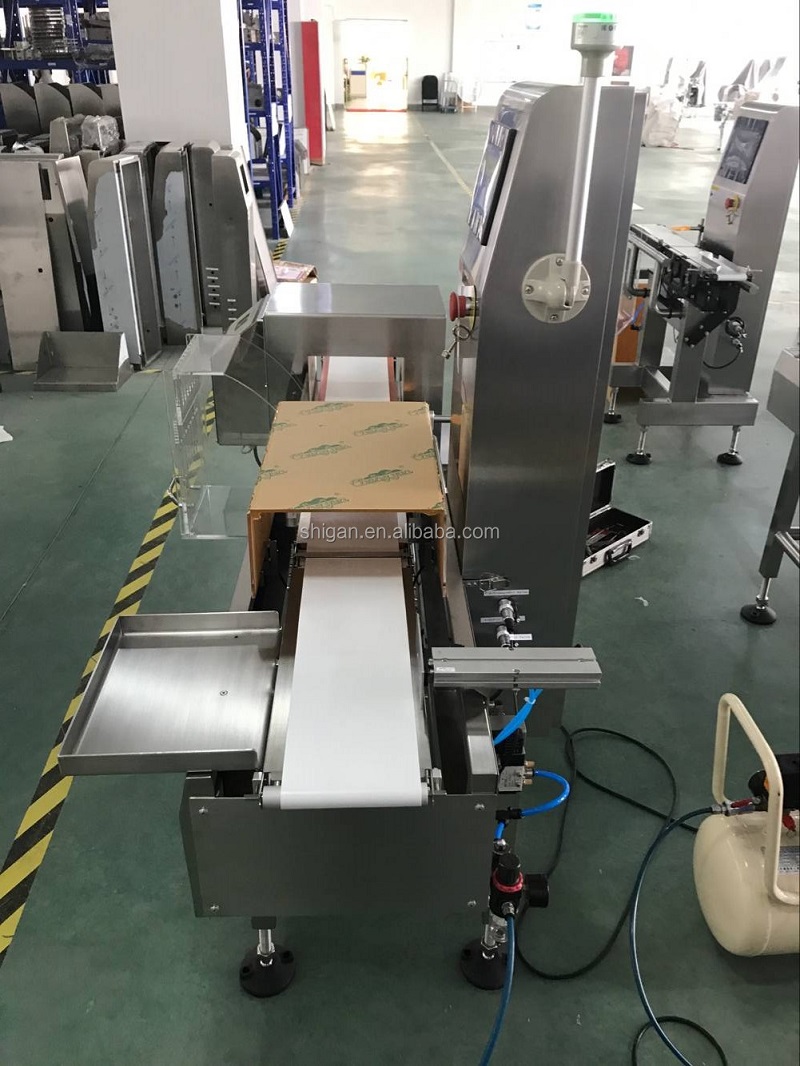 Industrial Checkweigher and Metal Detector Combo