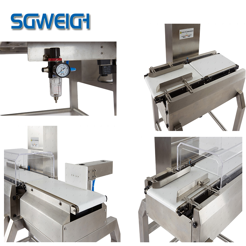 Automatic Check Weigher Conveyor Belt Weighing Machine High Speed Checkweigher
