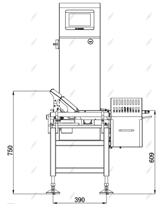 5g Small Strip Product Dynamic Checkweigher,Quality Packital Check Weighing Machine