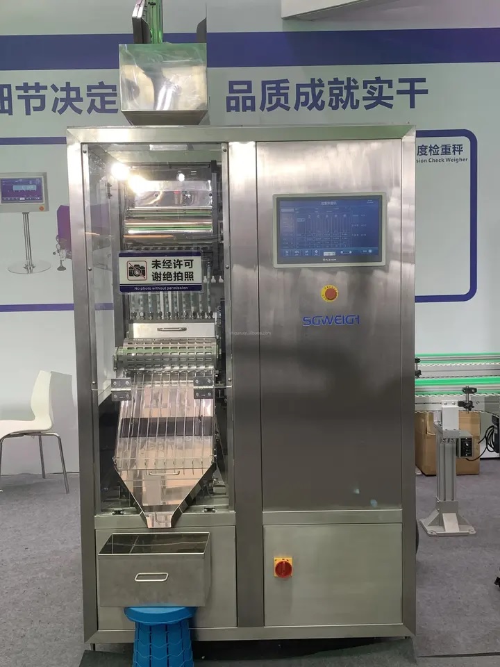 Multi-Lane Capsule Tablet Automatic Feeding/Weighing/Ejecting Check Weigher