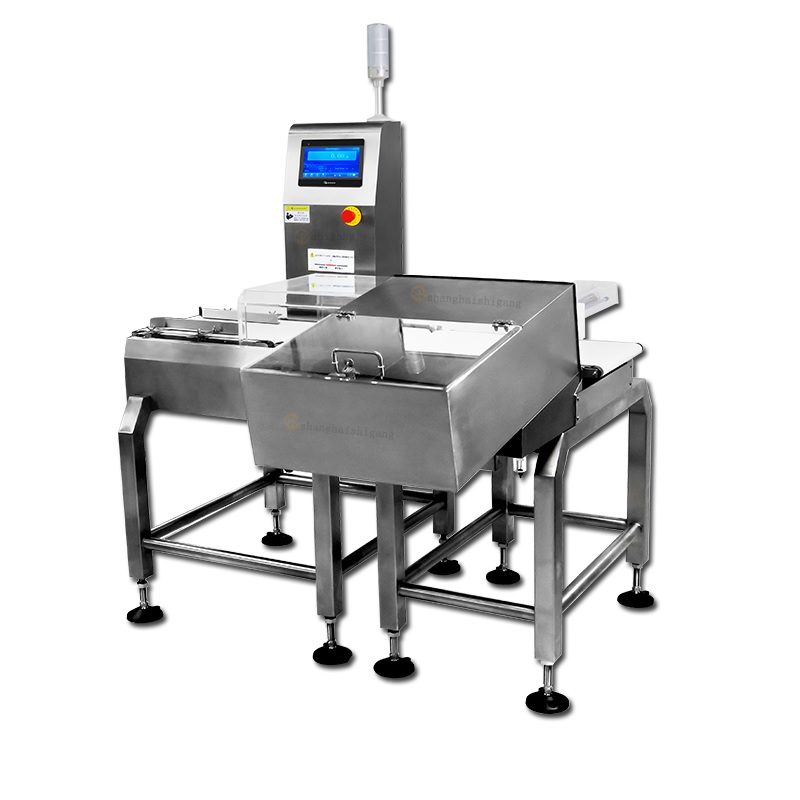 Automatic Check Weigher Conveyor Belt Weighing Machine High Speed Checkweigher