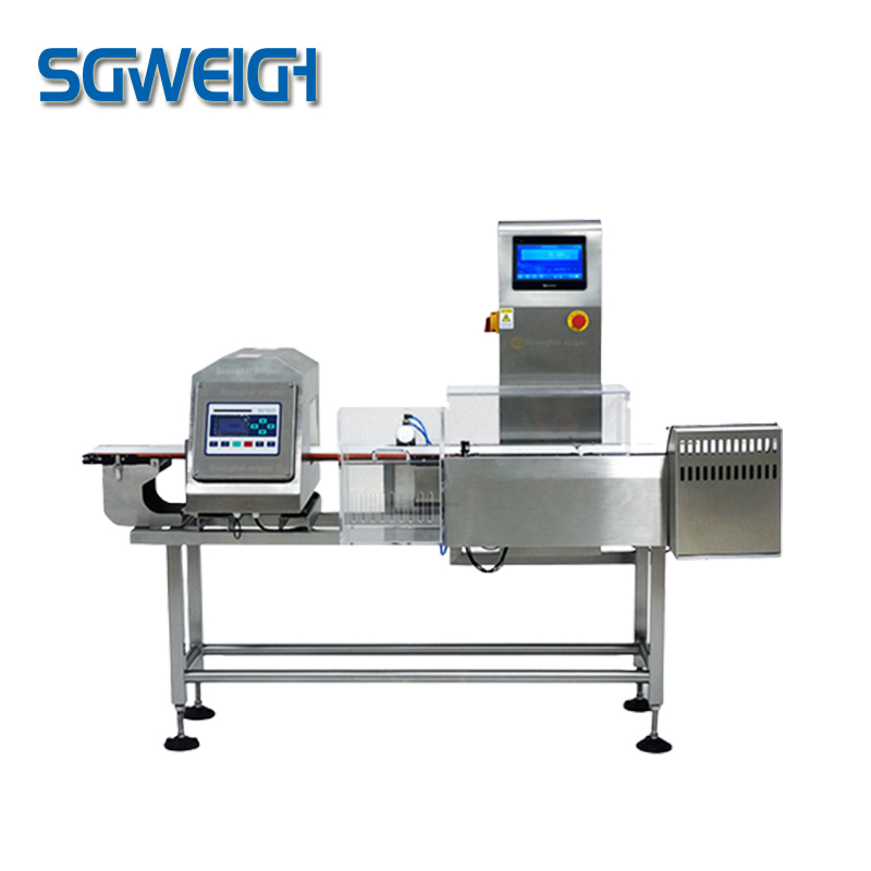 Industrial Checkweigher and Metal Detector Combo