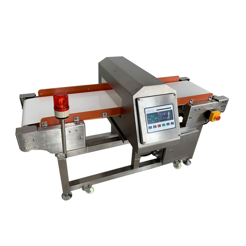 Factory Production Line Horizontal Auto Conveyor High Sensitivity Industrial Metal Detector Machine