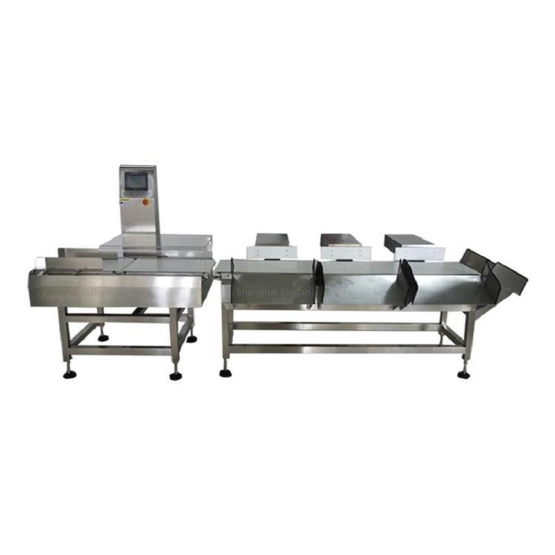 Food Processing Line Chicken Weight Sorting Machine,High Efficiency Automatic Fish Sorting Checkweigher