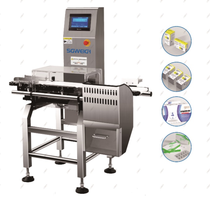 Daily Chemical Online Weighing Equipment Digital Dynamic Check Weigher