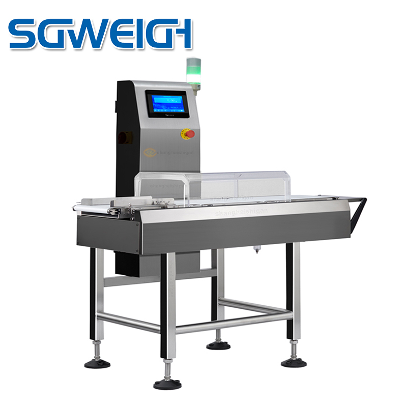 SG-400 Online Conveyor Weight Scale Check Weigher Machine for Food Packages