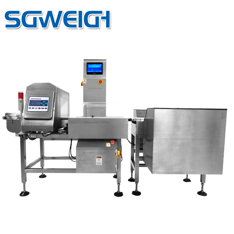 Multifunctional Weighing Metal Detection Integrated Machine,Food Industry Intelligent Weigh Combined Metal Detector