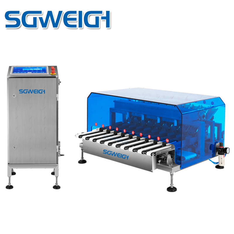 High-Efficiency Multi Lane Weight Checker Small Stick Product Line Multi-Lane Check Weigher