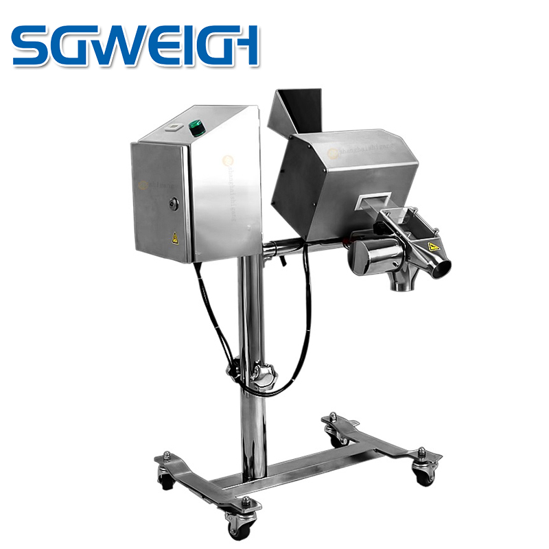 Drop Type Reject Metal Detector Machine,Vertical Capsule Metal Detection Equipment